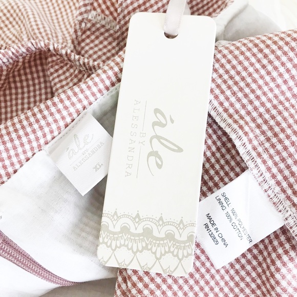 NWT Ale by Alessandra Side Cutouts Checkered Jumpsuit XL - Picture 7 of 8